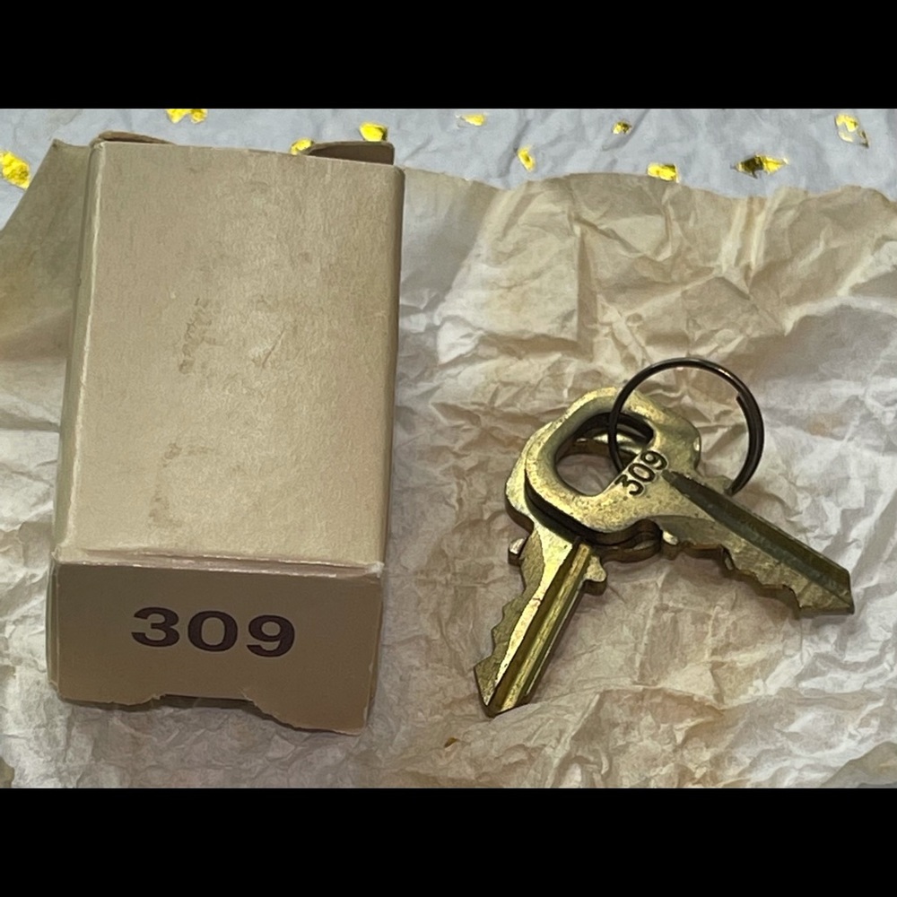 Louis Vuitton two keys 🔑 with box no lock